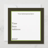 Cool Camping Lovers Party Tekst toevoegen Kaart (Achterkant)