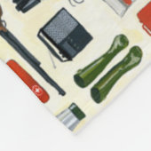 Cool Camping Quilt Fleece Deken (Hoek)