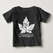 Cool Canada Baby Hoodie Personalized Canada Shirt (Voorkant)