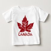 Cool Canada Baby Retro Maple Leaf Souvenir (Voorkant)