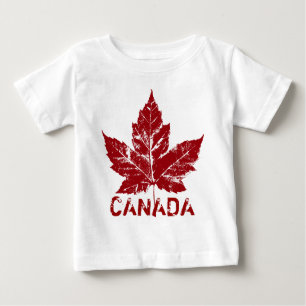 Cool Canada Baby Retro Maple Leaf Souvenir