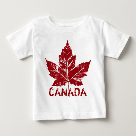 Cool Canada Baby Retro Maple Leaf Souvenir (Voorkant)