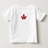 Cool Canada Baby Retro Maple Leaf Souvenir (Achterkant)
