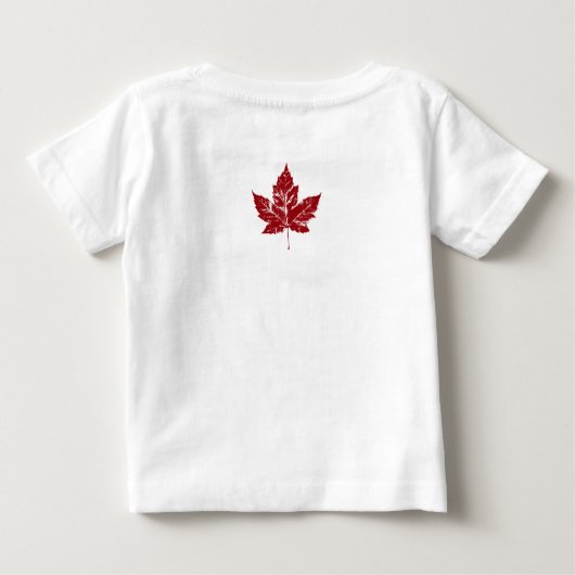 Cool Canada Baby Retro Maple Leaf Souvenir (Achterkant)