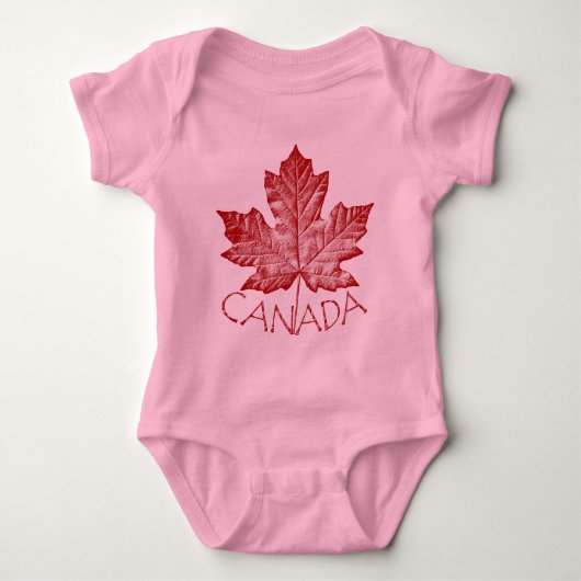 Cool Canada Baby Shirt Canada Souvenir One Piece (Voorkant)