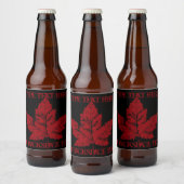 Cool Canada Bierlabels Custom Canada Flessenlabel Bier Etiket (Flessen)