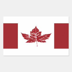 Cool Canada Flag Stickers Retro Canadese Souvenirs