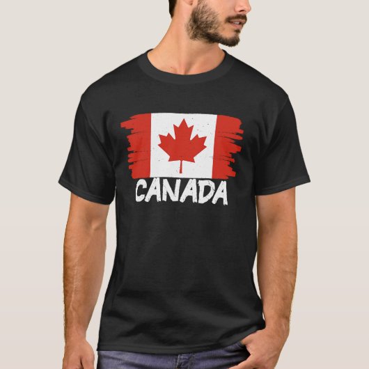Cool Canada Flag T-shirt (Voorkant)