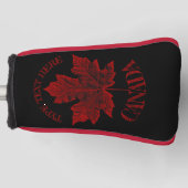 Cool Canada Golf  Canada Putter Hoesje Golfheadcover (Voorkant)