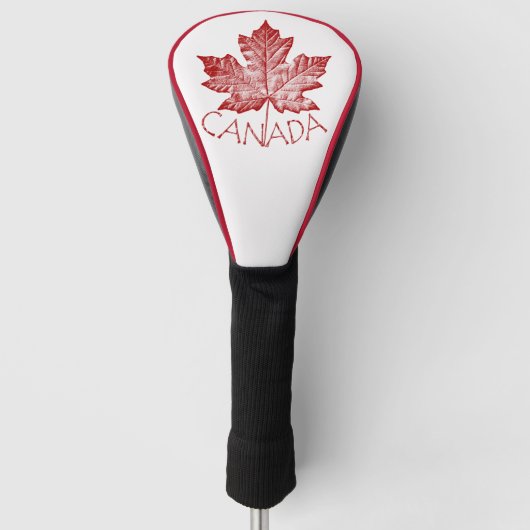 Cool Canada Golf Vintage Canada Driver Hoesje Golfheadcover (Voorkant)