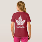 Cool Canada Hoodie Kind Canada Souvenir Jacket T-shirt (Achterkant volledig)