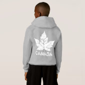 Cool Canada Hoodie Kind Canada Souvenir Shirten (Achterkant volledig)