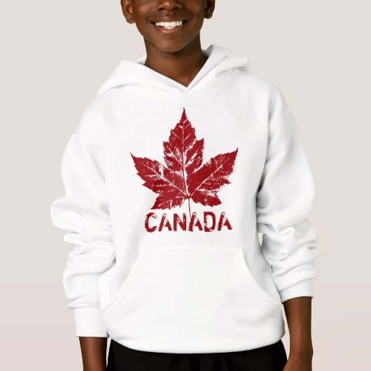 Cool Canada Hoodie Kind Retro Souvenir Hoodie (Voorkant)