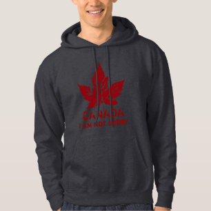 Cool Canada Hoodie Retro Het spijt me niet Canada 