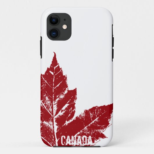Cool Canada IPhone 5 Hoesje Canada Maple Leaf Gift (Achterkant)
