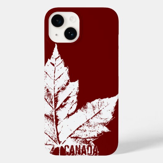 Cool Canada iPhone 6 hoesje Canada Maple Leaf Gift (Achterkant)