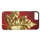Cool Canada iPhone 7 Hoesje Gold Canada Leaf Gifts (Achterkant (Horizontaal))