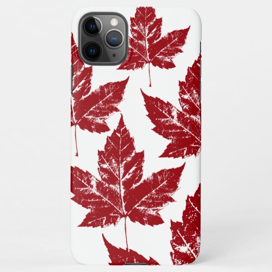 Cool Canada IPhone Case Canada Souvenir Maple Leaf Hoesje (Achterkant)