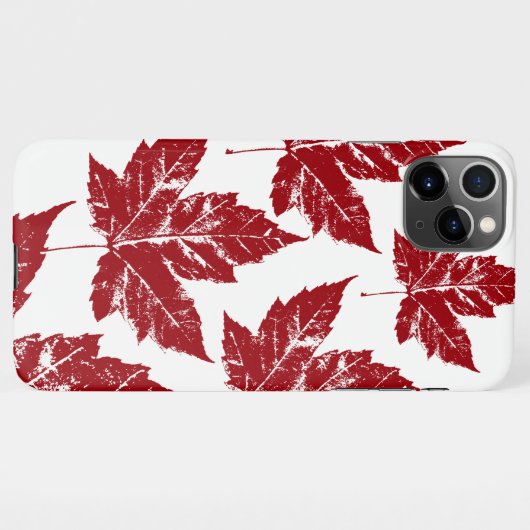 Cool Canada IPhone Case Canada Souvenir Maple Leaf iPhone Hoesje (Achterkant horizontaal)