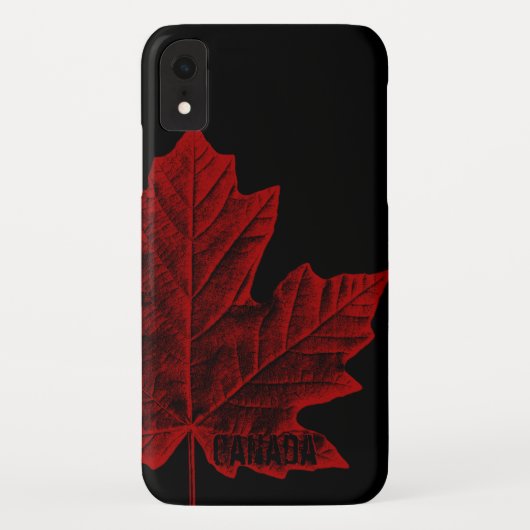 Cool Canada iPhone cases Canada Maple Leaf Gift (Achterkant)