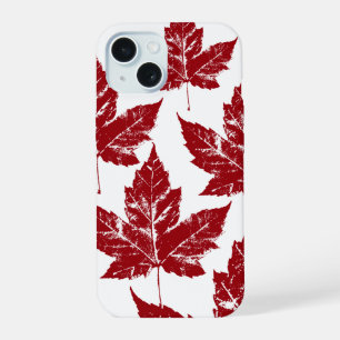 Cool Canada iPhone Hoesje Canada Souvenir Esdoornb 15 Case