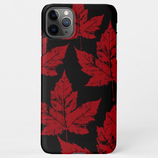 Cool Canada iPhone hoesjes Canada Maple Leaf Hoesj iPhone Hoesje (Achterkant)