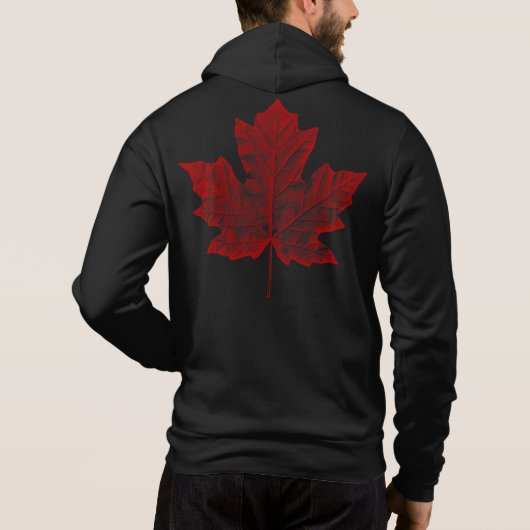 Cool Canada Jacket Mannen Canada Souvenir Jogger Hoodie (Achterkant)