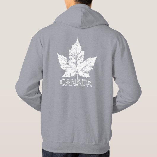 Cool Canada Jacket Personalized Canada Jacket Hoodie (Achterkant)