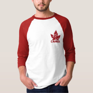 Cool Canada Jersey Retro Maple Leaf Souvenir T-shirt