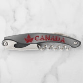 Cool Canada Kurkentrekker aangepaste flesopener (Voorkant)