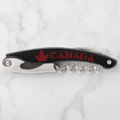 Cool Canada Kurkentrekker aangepaste flesopener (Voorkant)