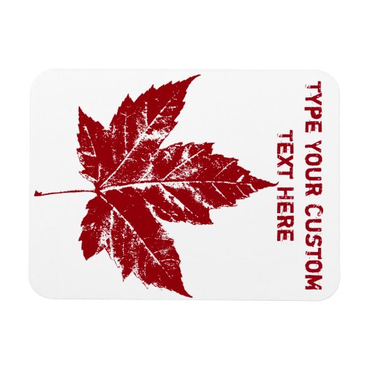 Cool Canada Magnet Canada Personalized Magnet Magneet (Horizontaal)