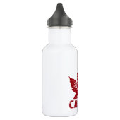Cool Canada Retro Maple Leaf Souvenir Waterfles (Links)