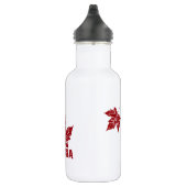 Cool Canada Retro Maple Leaf Souvenir Waterfles (Rechts)