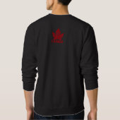 Cool Canada Sweatshirt Retro Maple Leaf Souvenir (Achterkant)