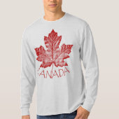 Cool Canada Sweatshirt Retro Maple Leaf Souvenir (Voorkant)