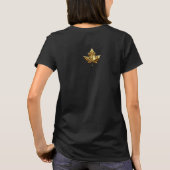 Cool Canada T-shirt Dames Maple Leaf Souvenir (Achterkant)