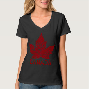 Cool Canada T-shirt Dames Retro Canada Souvenir