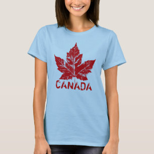 Cool Canada T-shirt Retro Maple Leaf Souvenir