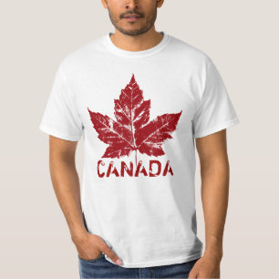 Cool Canada T-shirt Retro Maple Leaf Souvenir