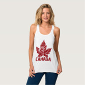 Cool Canada Tanktop Women's Canada Souvenir (Volledige Voorkant)