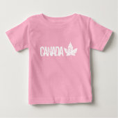 Cool Canada Tshirt Retro Maple Leaf Souvenir Shirt (Voorkant)