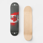 Cool Canadees vlagontwerp Persoonlijk Skateboard (Voorkant)