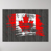 Cool Canadees vlagontwerp Poster (Voorkant)