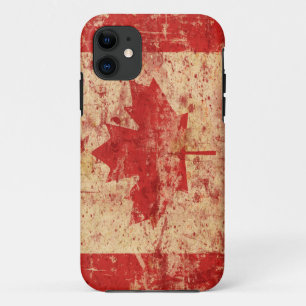Cool  Canadese vlag esdoorn blad iPhone Case