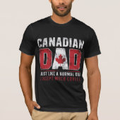 Cool Canadian Dad T-shirt (Voorkant)