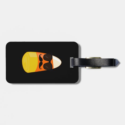 Cool Candy Corn Bagagelabel (Achterkant horizontaal)