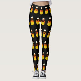 Cool Candy Corn Leggings