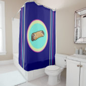 Cool Cannoli Art Douchegordijn (In situ)