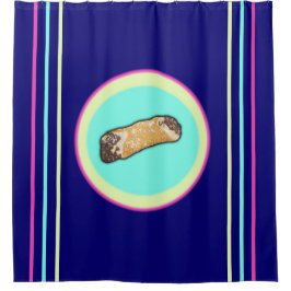 Cool Cannoli Art Douchegordijn